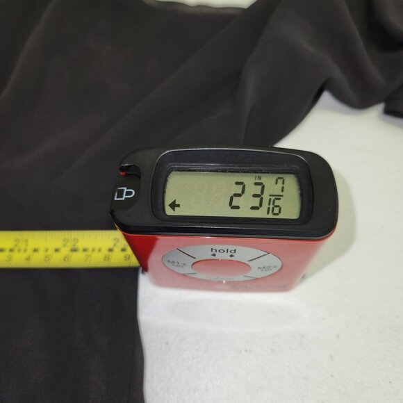 Anne Cole Black Sheer Long Sleeve Swim Cover-Up Dress Lace-Up Neckline XL/XXL 35 - Picture 6 of 8